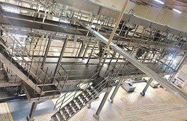 食品衛(wèi)生級(jí)鋼構(gòu)系統(tǒng)建造